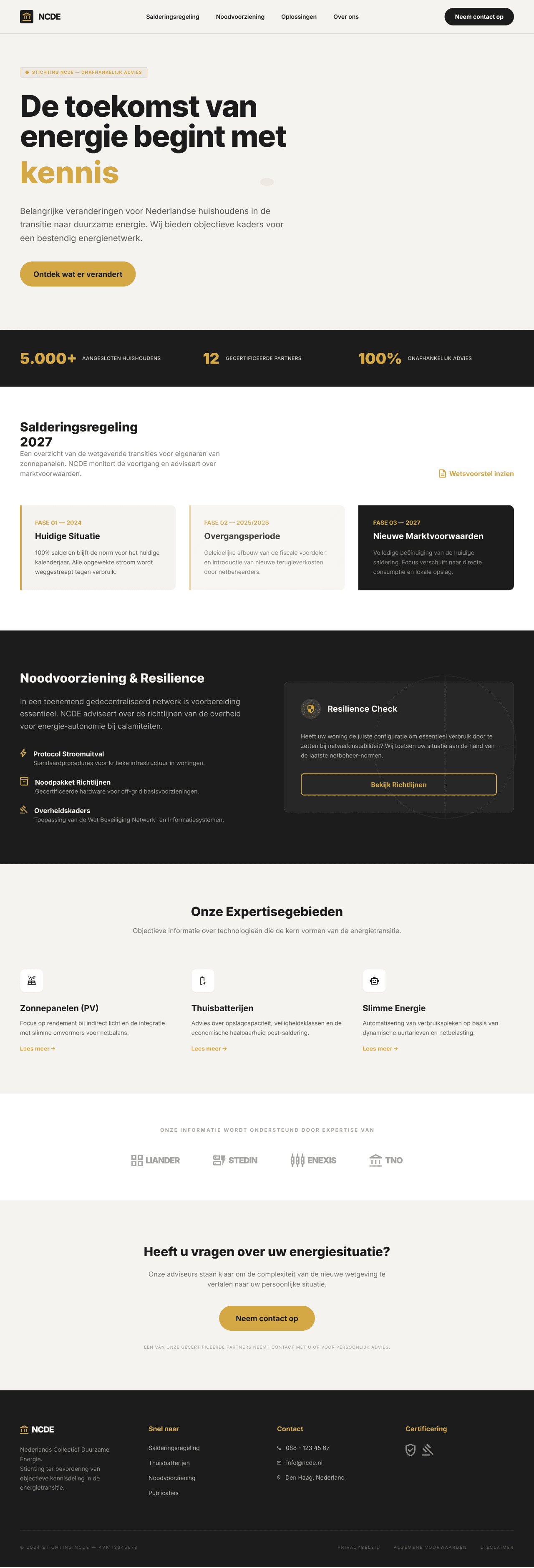 NCDE Website — 1